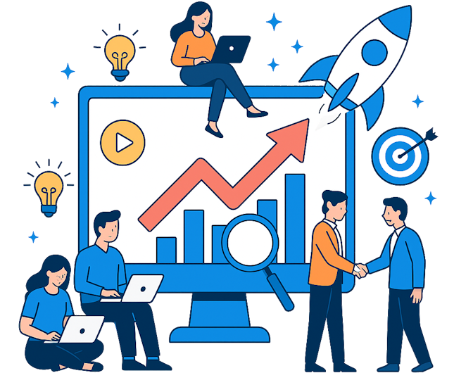 Digital Marketing Illustration
